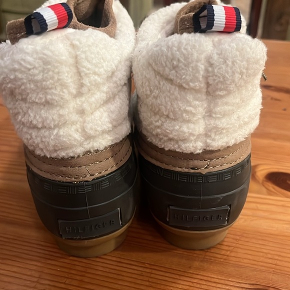 Tommy Hilfiger Dark Brown Roana Winter Duck Booties Women's Size 7M - Picture 5 of 10
